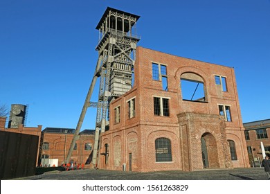 Headframe Of C-mine In Belgium	