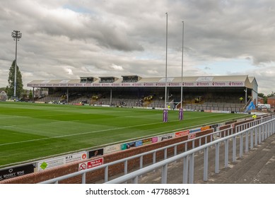 Headingley Carnegie Stadium. Leeds.UK: September 2016. The South Stand â?? Home To The Most Loyal And Vocal Fans Of The Leeds Rhinos Rugby League Team Due For Demolition In The Next Few Months.
