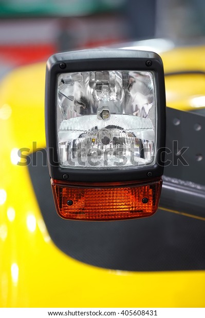 headlamp car loader, the\
background
