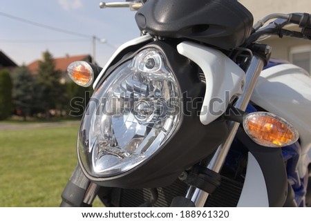 Headlamp of motorcycle