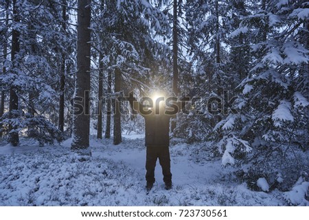 Headlamp winter