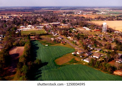 Headland, Alabama, USA Aerial View Of Surrounding Area, March 21, 2004