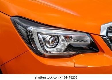 Headlight of the car