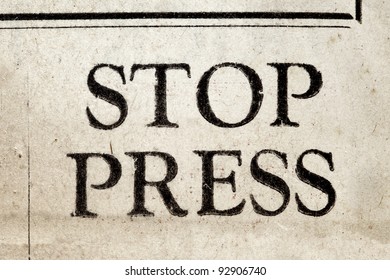 44,501 Stop The Presses Images, Stock Photos & Vectors | Shutterstock