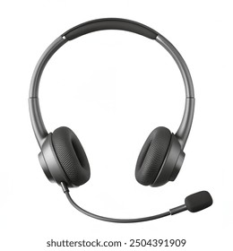 Auriculares aislados en un