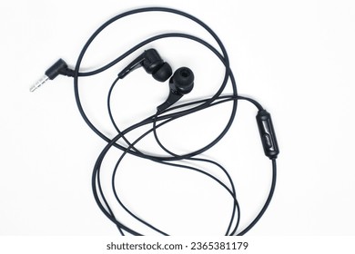 Headphones for listening to music isolated on white background - Shutterstock ID 2365381179