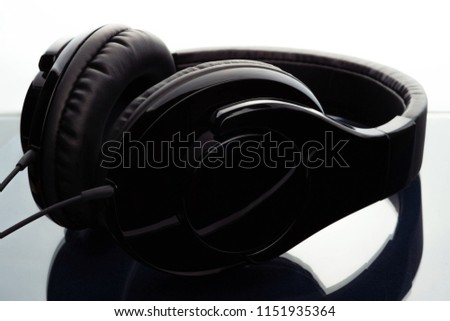 headphones music studio
