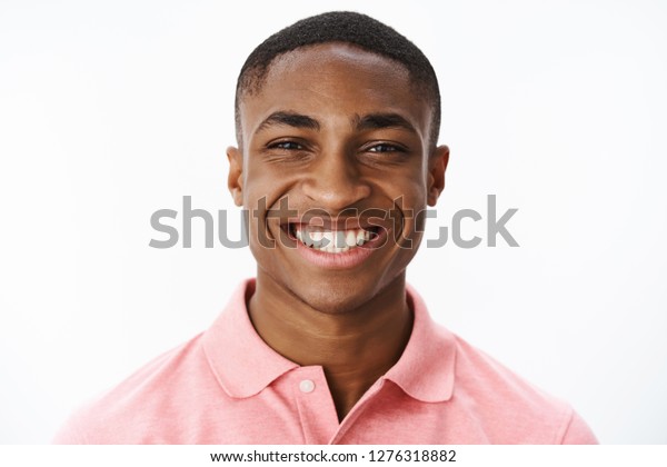 Headshot Happy Successful Delighted Young African Stock Photo (Edit Now