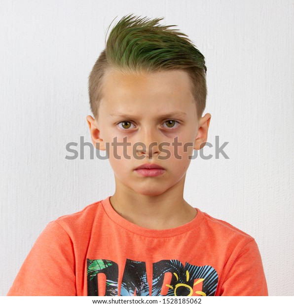Headshots White Caucasian Boy New Haircut Stock Image Download Now