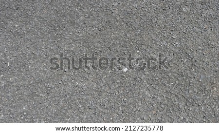 Headway using cement with rough textured