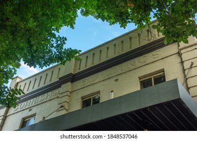 Healesville, Australia - February 19 – 19th Century Cornish Building On The Main Street In Healesville, Shire Of Yarra Ranges, Victoria