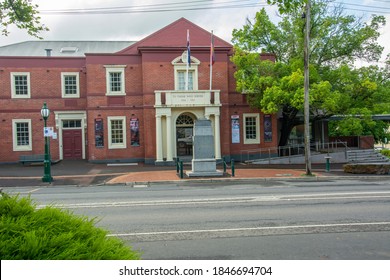 Healesville, Australia - February 19 - The Memo, A Centre For Community Arts And Cultural Activities, Built In 1924 As A Soldier's Memorial Hall In Healesville, Shire Of Yarra Ranges, Victoria