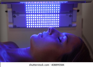 Healing Blue Light Therapy Session