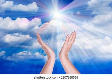 486 Healing hands clouds sky Images, Stock Photos & Vectors | Shutterstock