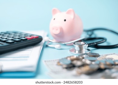 Health care insurance is smart financial decision, as it not only saves money on medical expenses but also ensures access to quality care and health management with symbol of stethoscope. investment. - Powered by Shutterstock