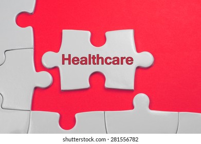 Health Care On White Puzzle Business Stock Photo 281556782 | Shutterstock