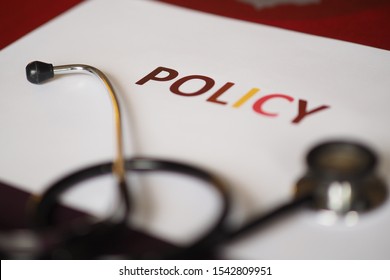 Health Care Policy Picture With Letters