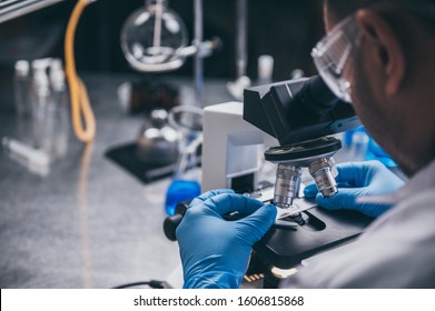 Health Care Researchers Working In Life Science Laboratory