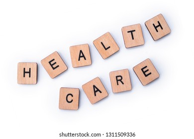 Health Care Spelt Wooden Letter Tiles Stock Photo 1311509336 | Shutterstock