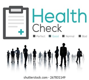 Health Check Diagnosis Medical Condition Analysis Concept - Powered by Shutterstock