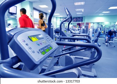 Health Club In Blue