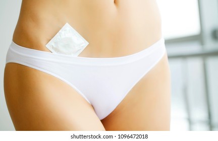 panties hold condom Panties hold condom