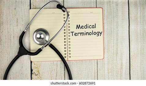 Health And Medical Concept- Medical Terminology