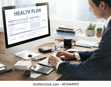 Health Plan Information Examination Concept