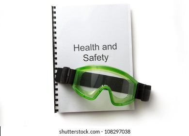 Health And Safety Register With Goggles