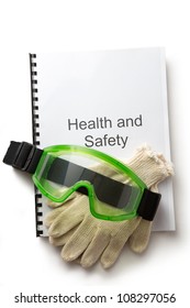 Health And Safety Register With Goggles