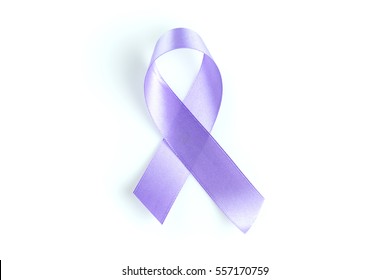 Health Symbol Lavender Ribbon On White Stock Photo 557170759 | Shutterstock