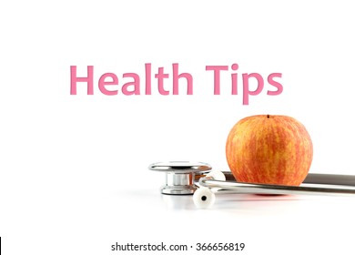 Health Tips, Health Conceptual 