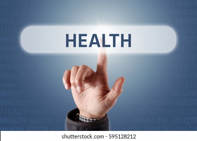 Health Touch Screen Concept Stock Photo 595128212 | Shutterstock