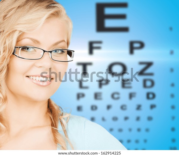 Health Vision Concept Close Beautiful Young Stock Photo (Edit Now ...