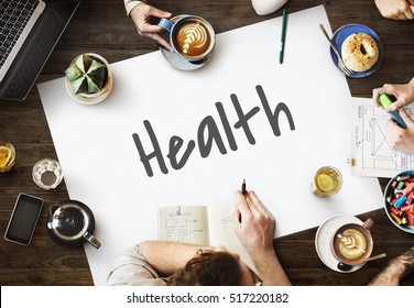 Health Wellbeing Wellness Hygiene Concept Stock Photo 517220182 ...