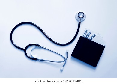 healthcare cost , medical debt financial management - Shutterstock ID 2367015481