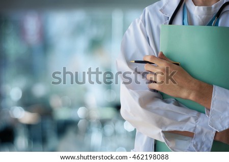 Healthcare, doctor in emergency room