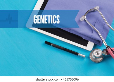 HEALTHCARE DOCTOR TECHNOLOGY  GENETICS CONCEPT