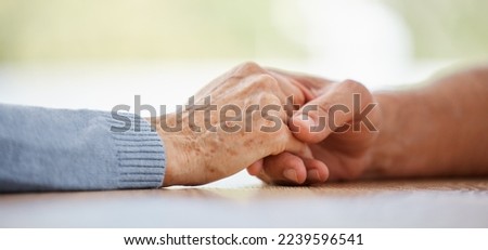 Healthcare, help or people for support holding hands of patient for trust, consulting or cancer news zoom. Friends, family or hand for empathy with comfort, depression wellness or sad funeral advise