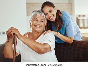 Healthcare, homecare and nurse with grandma to support her in retirement, medical and old age. Caregiver, volunteer and trust of a social worker helping senior woman with demantia or alzheimer - Powered by Shutterstock