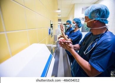 Healthcare workers in the Coronavirus Covid19 pandemic - Powered by Shutterstock