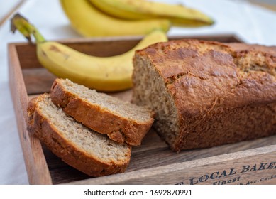 Healthy Banana Bread Or Cake For Breakfast