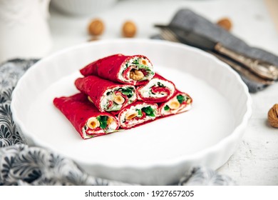 Healthy Beetroot Rolls -vegan, Paleo Gluten Free Meal Snack