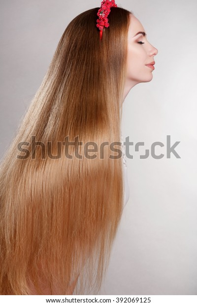 Healthy Blonde Hair Beauty Model Girl Stock Photo Edit Now