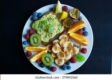 Healthy Colorful Brunch Breakfast Platter