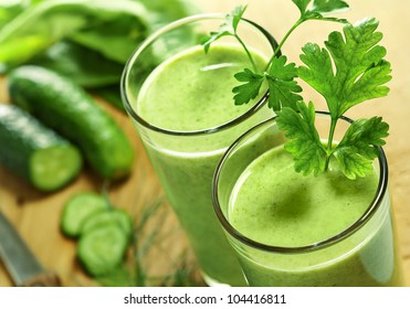 Healthy drink, vegetable juice, studio shot - Powered by Shutterstock