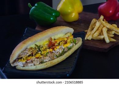 Healthy Eating: Sub With French Fries