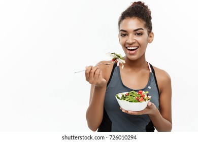 3,897 Black Girl Eating Salad Stock Photos, Images & Photography ...