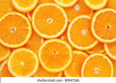 Healthy food, background.  Orange - Shutterstock ID 80947186