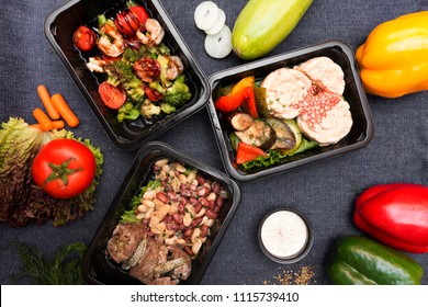healthy food home made food ready meal to eat - Shutterstock ID 1115739410